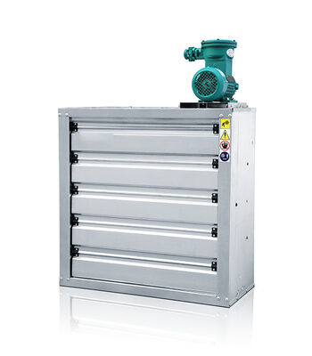 0.37kW温室の換気扇、160Pa否定的な圧力換気扇