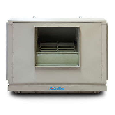 屋根によって取付けられる産業蒸気化クーラー遠心ファンのタイプ空気クーラー60000M3/H 15kW