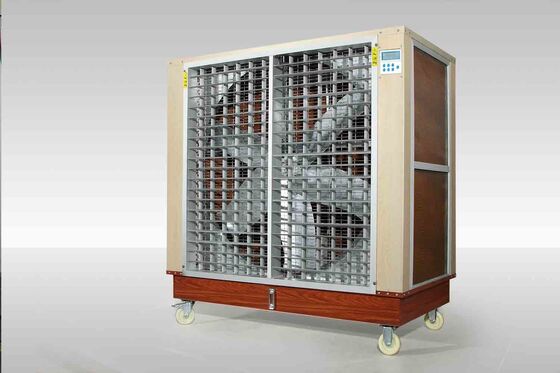 85Kg水冷ファン80m2 - 120m2 Stianlessの喫茶店のための鋼鉄冷水装置の空気クーラー