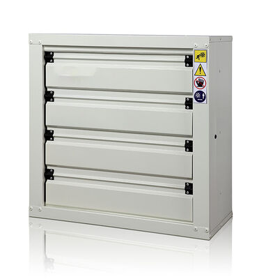 0.37kW温室の換気扇、160Pa否定的な圧力換気扇