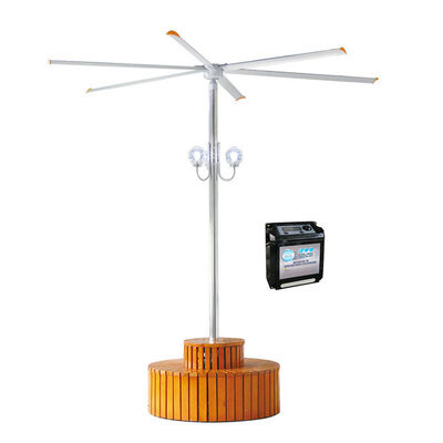 KCoolVent HVLSの大きいスペース、1.5kW変速機モーター、アルミ合金のファン・ブレードのための産業大きい天井に付いている扇風機